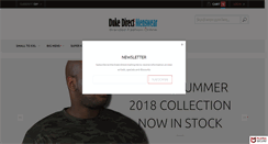 Desktop Screenshot of dukedirect.co.uk